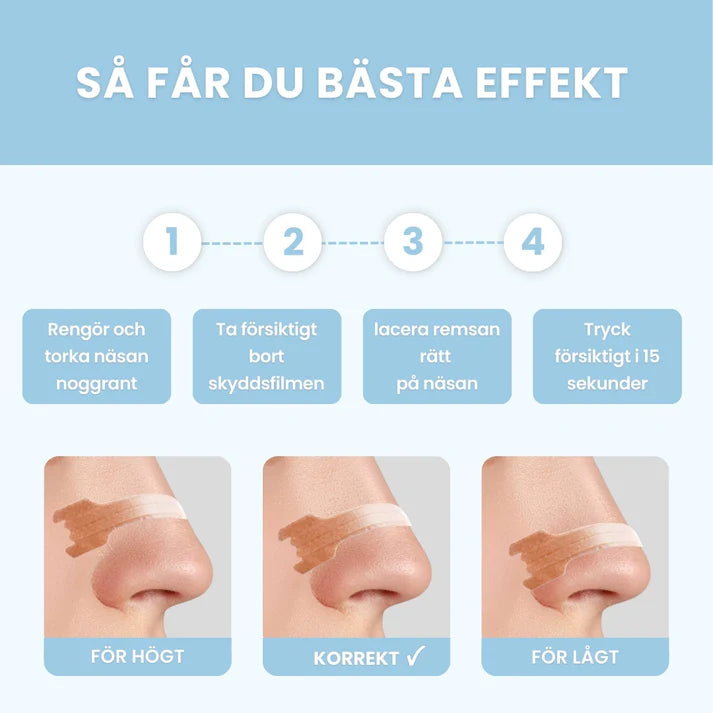 NattBand Näsplåster